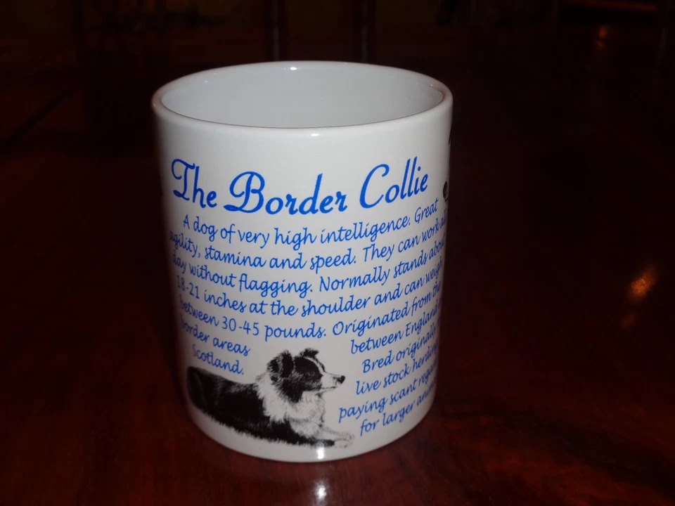 Norfolk China Ceramic Mug THE BORDER COLLIE - Image 2 of 4