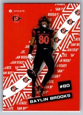 Baylin Brooks Sticker Insert San Diego State University 2024 Onit Football