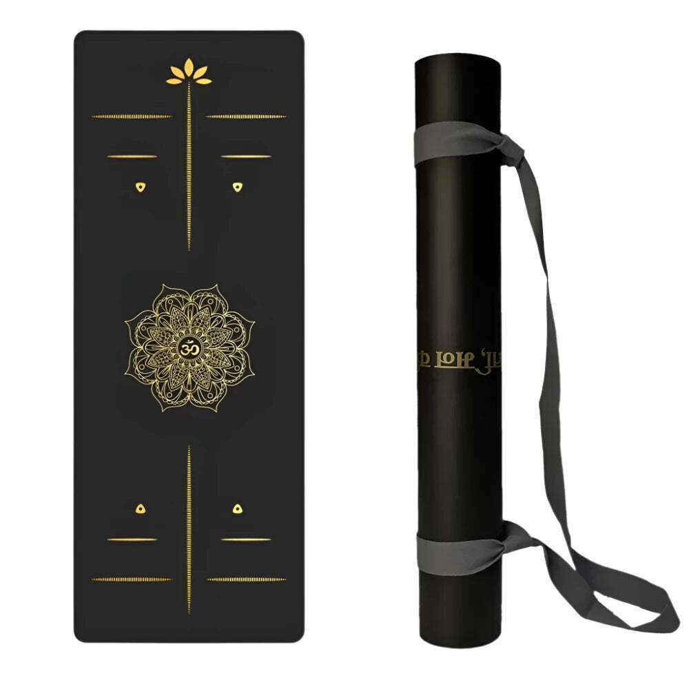NNEOBA Non-Slip PU-Rubber Yoga Mat for Enhanced Comfort and Grip