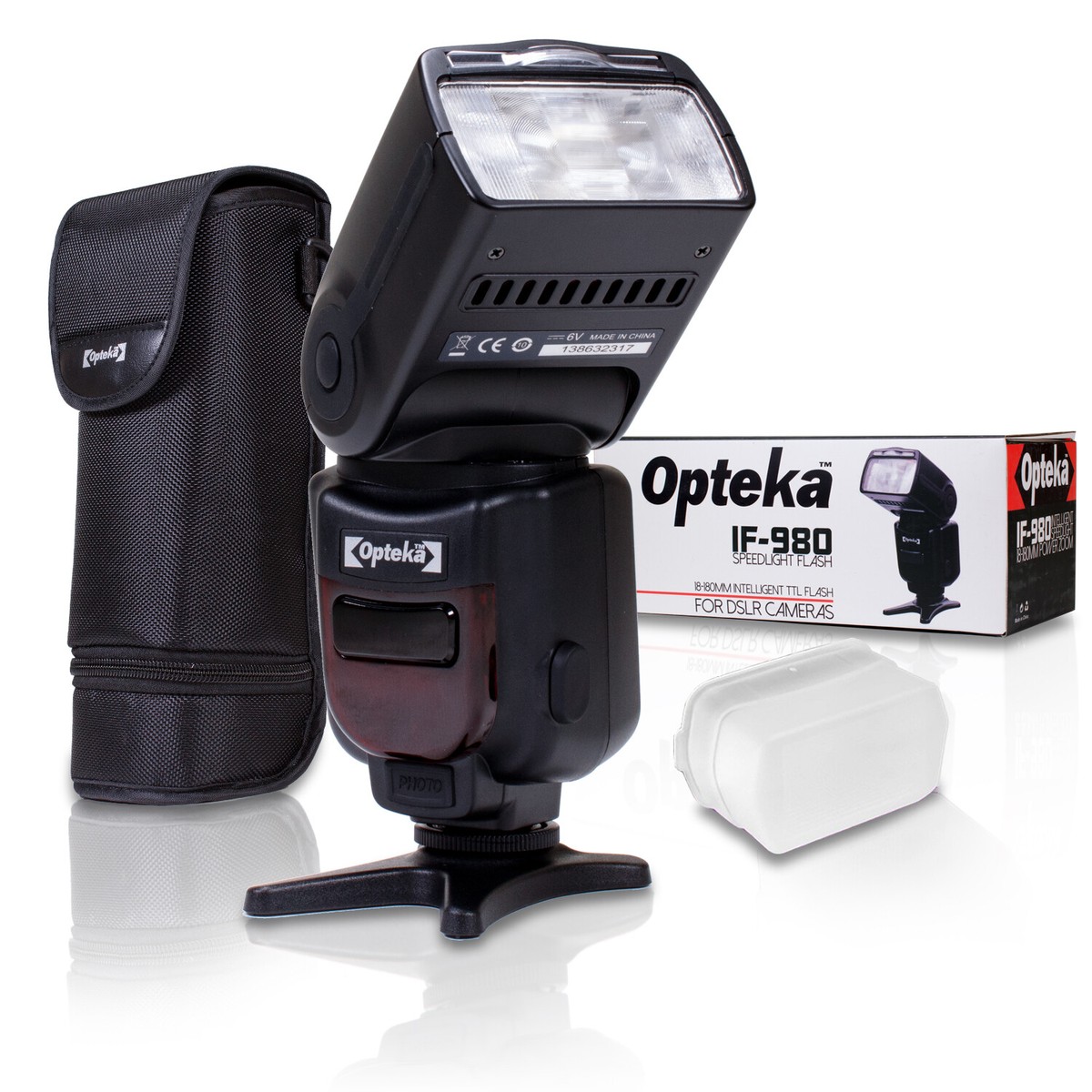 Camera Flash Best Flash For Nikon Z6 Flash For Z6 Opteka IF-980 I