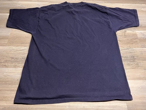 2006 Super Bowl XL Detroit T-Shirt Reebok Blue Size XL City Skyline NFL Football - Picture 2 of 6