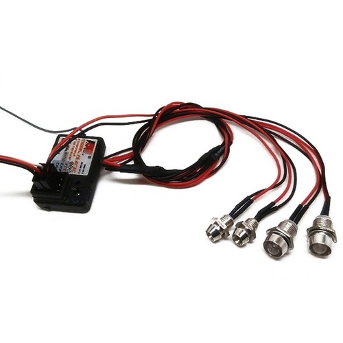 2/4/6/8 Leds LED Super Bright Head Tail Light for 1/10 RC Cars Buggy Truck EPX - Picture 2 of 6