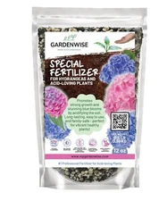 Hydrangea Fertilizer with Iron & Sulfur - 12 oz Indoor/Outdoor Acidifier