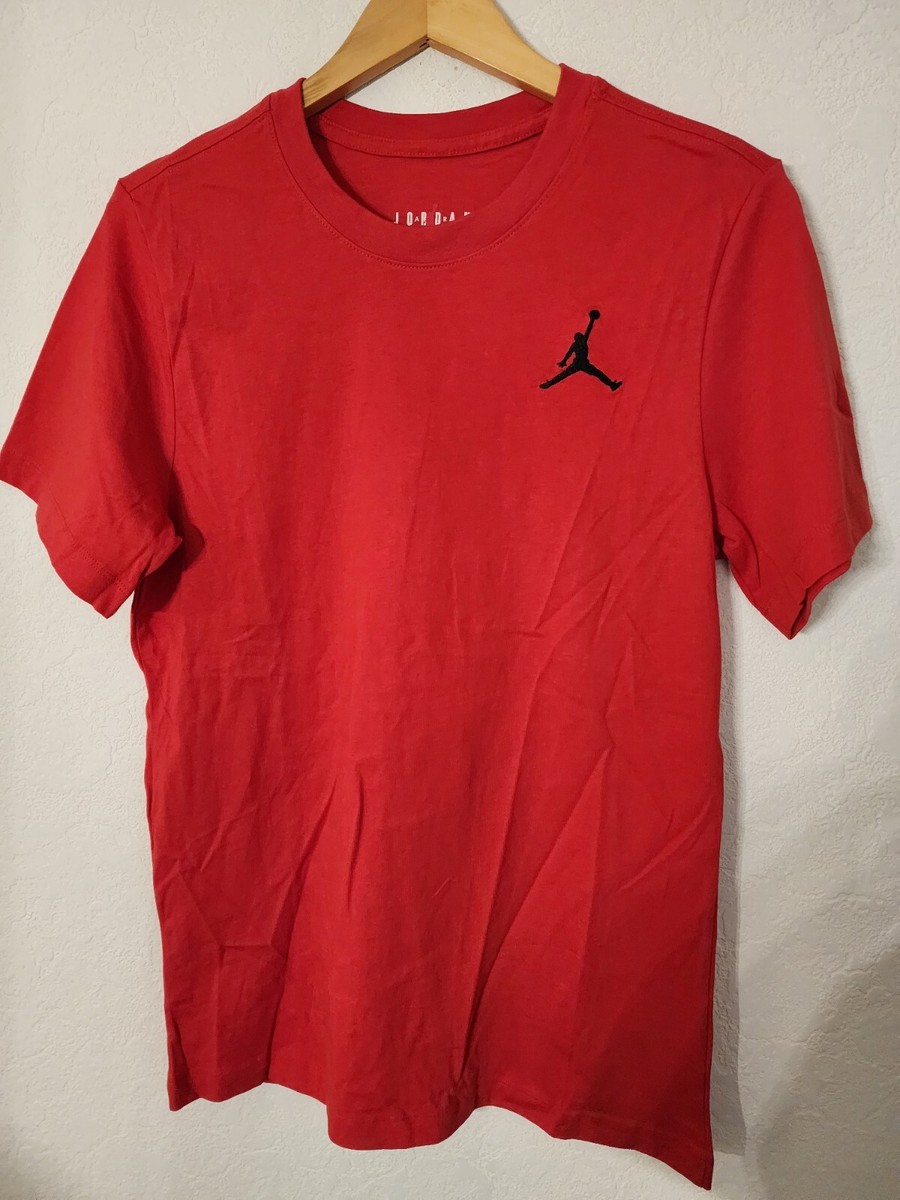Nike Air Jordan Embroidered Jumpman T-Shirt Size Medium DC7485 612