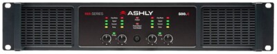 Ashly MA500.4 Four-Channel Multi-Mode Power Amp, 4 x 500W @ 2/4/8 Ohms & 70V/25V