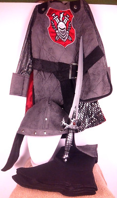 Dream Play Imagine Boys Knight Halloween Costume/Sword Size XS (4) - New.   (CL)