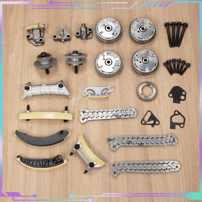For 3.0 3.6L EQUINOX CTS SRX Complete Kit Timing Chain & 4VVT CAM PHASER INT&EXH