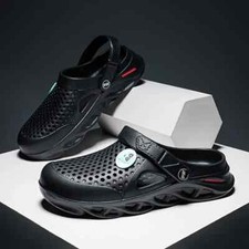 Open-Toe Clogs Slippers - Ultra-Comfortable, Non-Slip Rubber Sole with Ventilate