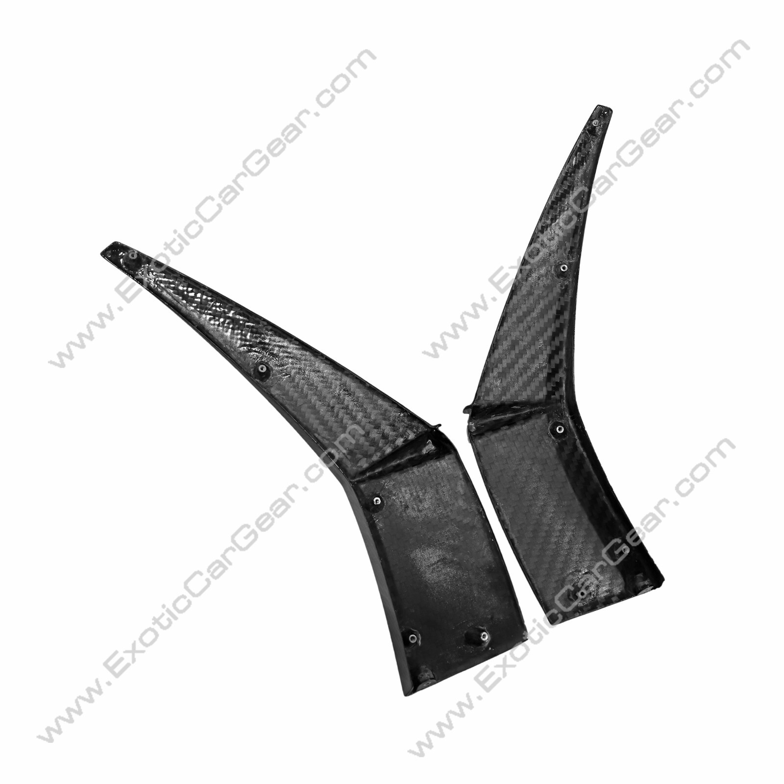 Lamborghini Aventador S Carbon Fiber Side Rear Qtr Trim Wings