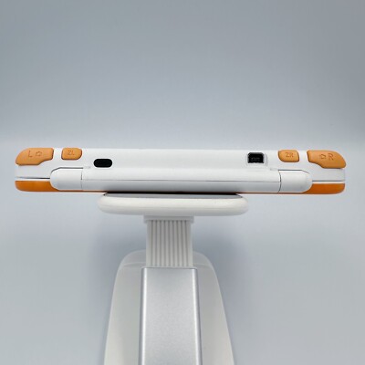 New Nintendo 2DS XL LL White Orange Console Stylus Working Tested