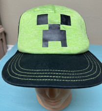 Minecraft Creeper Baseball Cap Hat Youth