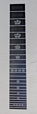 Derby Steel Pedal Lap Steel Guitar 19'' Fretboard Black & White Printed Aluminum
