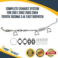 Complete Exhaust System for 2001 2002 2003 2004 Toyota Tacoma 3.4L Fast Dispatch