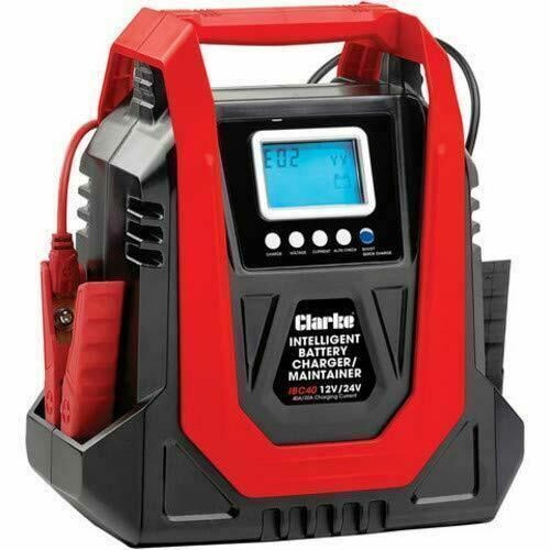 Clarke International IBC40 12/24V intelligentes Batterieladegerät - Bild 1 von 1