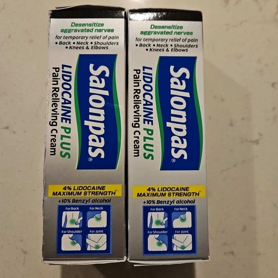 Salonpas Plus Pain Relieving Cream 3oz Exp x2 2027+ - Image 4 of 4