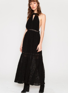 choker maxi dress