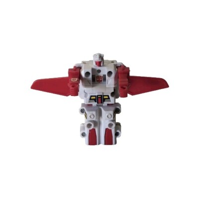 Hasbro Vintage 1992 Transformers G1 Rescue Force F-14 Jet Robot nicht komplett