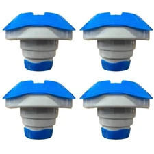Small Above Ground Spa/Hot Tub Dispenser 1" Chlorine/Bromine Tablet Floater 4 PK
