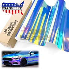 Neo Chrome Holographic Car Vinyl Wrap Sticker Decal Air Release Sheet Film Diy Neo Chrome Holographic Car Vinyl Wrap Sticker Decal Air Release Sheet Film Diy