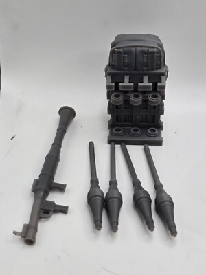 3d Printed BAZOOKA RPG KIT BACKPACK 1:12 6'' SCALE Joe Classified/Marvel LegendS