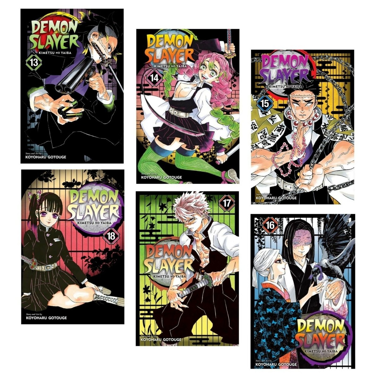Demon Slayer Kimetsu No Yaiba Set - English: Brand New Vol 1-23