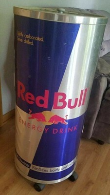 red bull can fridge