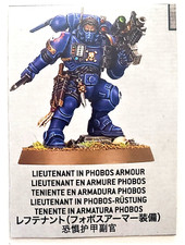 40k Lieutenant in Phobos Armor 1 Space Marines Vanguard Task Force Warhammer 40k