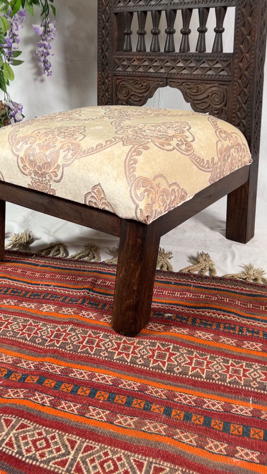 vintage Massiv orient Afghan Stuhl Sessel sofa Pida Lower Coffee Chair ...