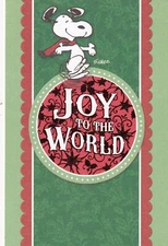 Lot of 22 Snoopy "Joy to the World" Christmas Cards by Dayspring w/Envelopes