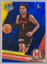 Jahmir Young 2023-24 Bowman Chrome Sapphire University Basketball #51 Maryland U