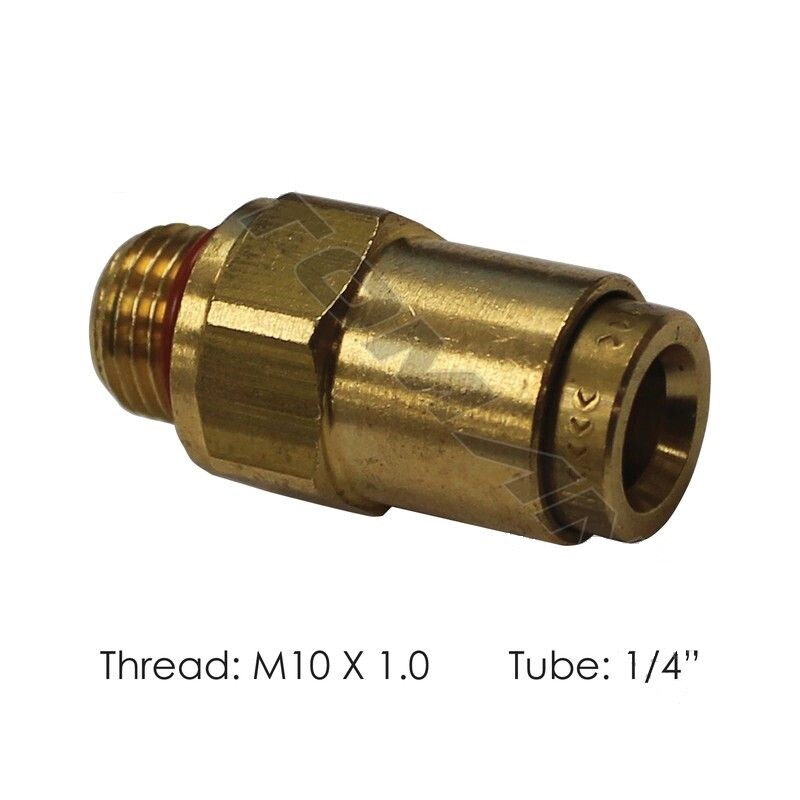 Brass PLC Male Connector Fitting Volvo Part # 20566048 , 177 