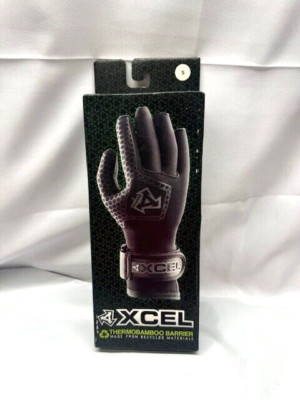 XCEL Bamboo 3/2mm Dive Gloves Men's Small SCUBA Wetsuit *New