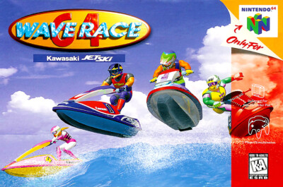 Wave Race 64 Nintendo 64 N64 BOX ART Premium POSTER MADE IN USA