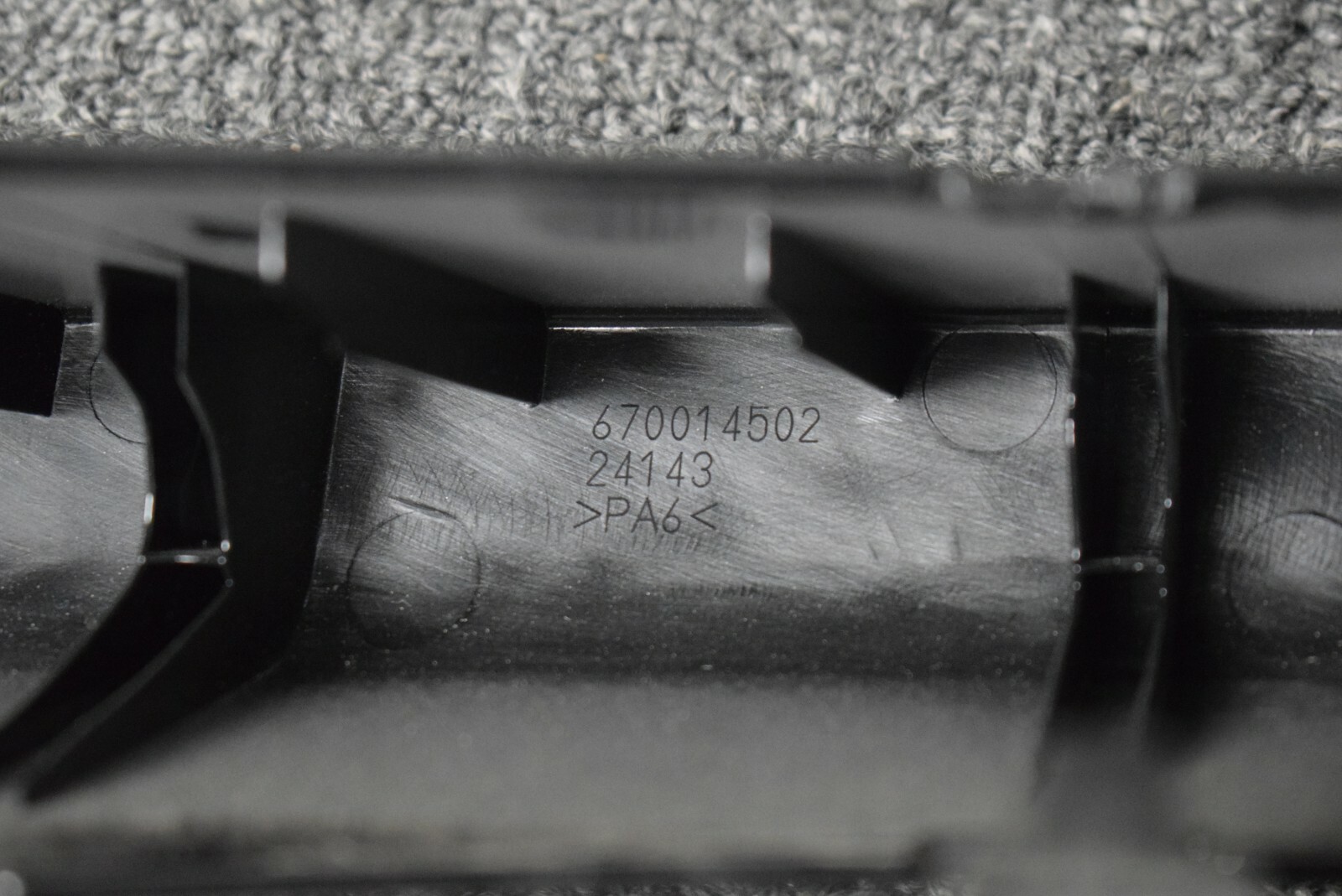 2014 MASERATI GHIBLI S Q4 TRUNK HINGE COVER FACTORY OEM