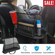Car Net Pocket Handbag Holder Mesh Pouch Bag Car Seat Side Storage Organizer