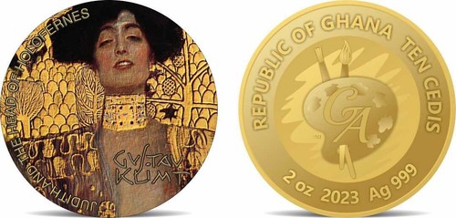 2 oz Silber Münze JUDITH - GUSTAV KLIMT - Proof - Bild 7 von 9