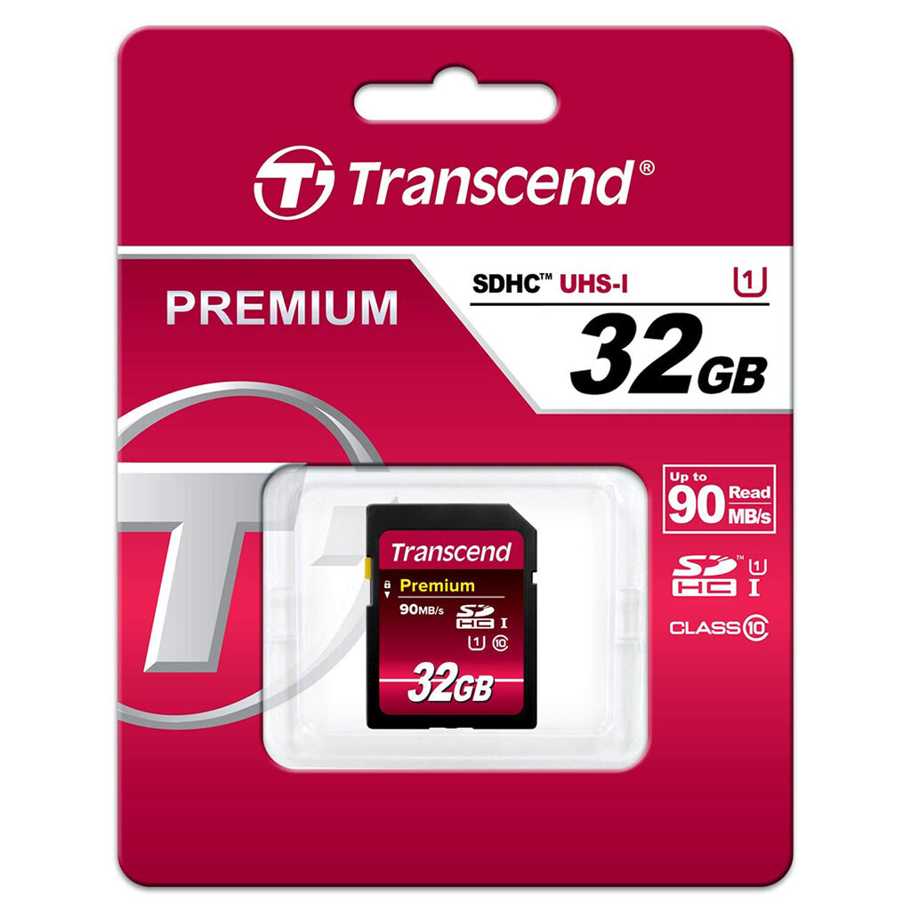 kQ Transcend SDHC 32 GB Class 10 UHS-I Premium Speicherkarte