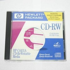 HP Hewlett Packard CD-RW C4431A CD-ReWritable Media CD