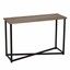 household essentials ashwood sofa table | console table for entryway | gray-brow