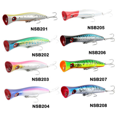 Maxcatch Popper Köder 205mm 130g Fischen Wobblers Tackle VMC Haken Hart-Köder