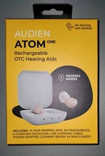 Brand-new Audien Atom One Rechargeable OTC Hearing Aids