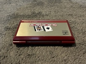 Nintendo Game & Watch Black Jack BJ-60 Multi Screen 1985 Vintage Tested Working