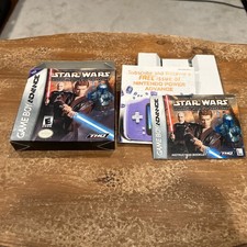 Star Wars Episode II: Attack of the Clones - GBA - Box and Manual No Game