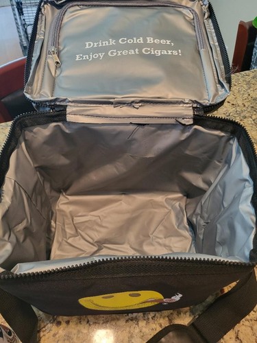 Insulated 12-Can Cooler PRIORITY Shipped; Bag Plus 2 Koozies, Ice Pack w/Compart - Bild 5 von 8