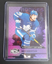 2020-21 Metal Universe Purple Spectrum Rookies Nick Robertson #107  126/199!