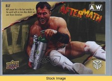2023 AEW Match Dated Moments PPV Aftermath Gold Achievement MJF #PPA-6 READ 1hz1