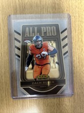 Zach Allen 2025 Panini Instant NFL ALL-PRO Football Card Print Run Of /108 Made