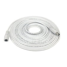 5m 16.4 ft 5.5mm x 2.1mm DC Plug Extension Cable for Power Adapter 12v dc