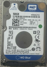 WD 500GB SATA  2.5" HDD WD500LPCX-75VHAT0 0CGV5D