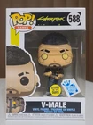 Funko Pop Games Cyberpunk V-Male 588 Glow In Dark Insider Club Exclusive